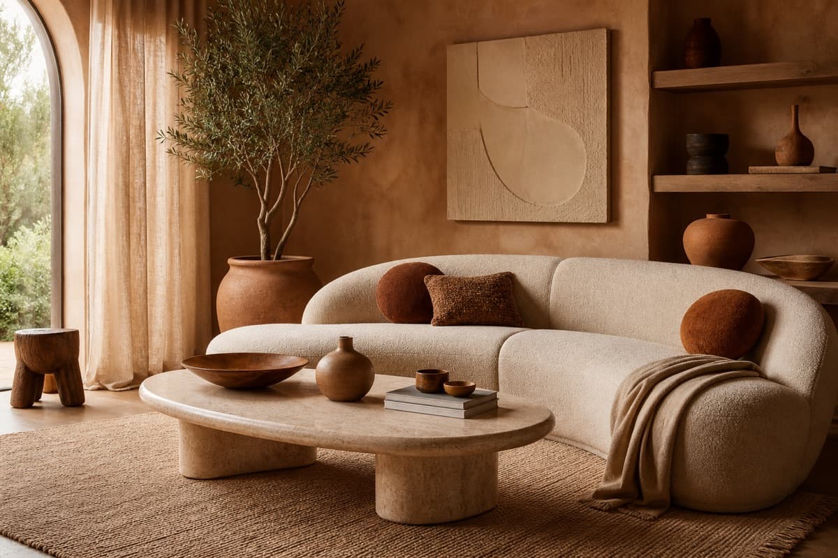 Bohemian style interior
