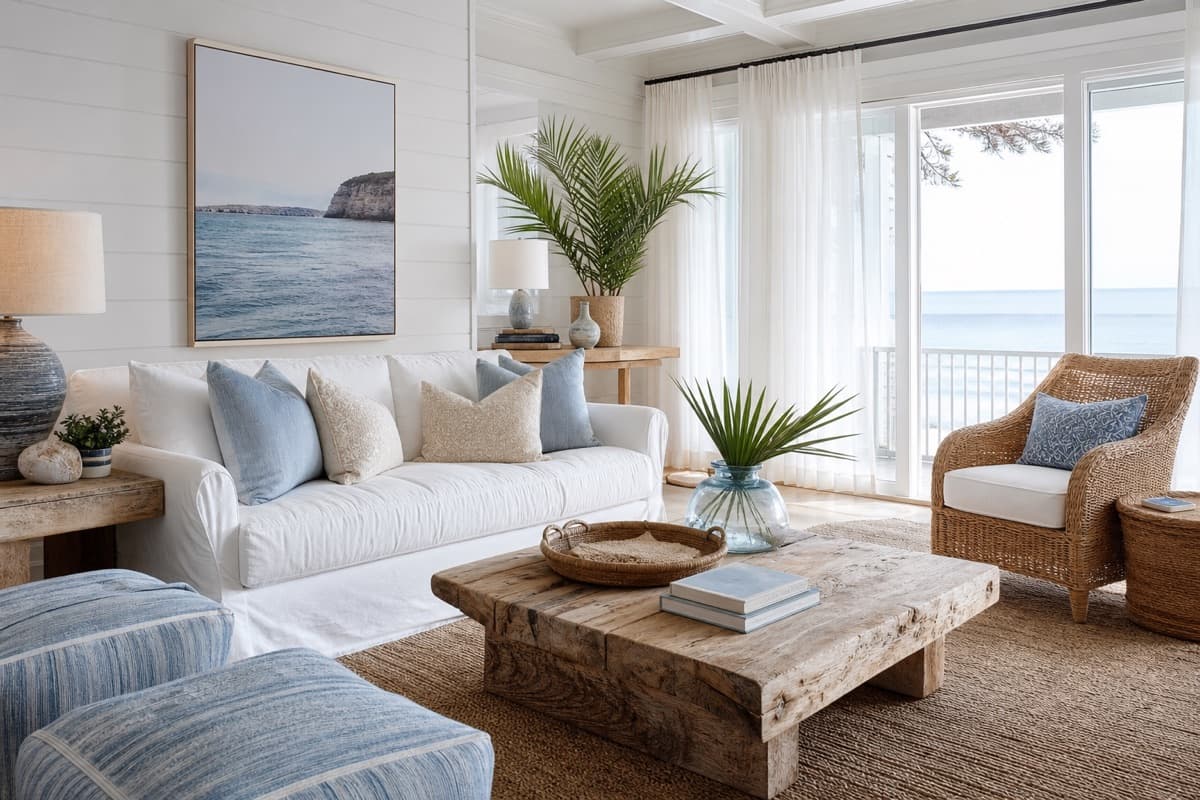 Coastal style interior