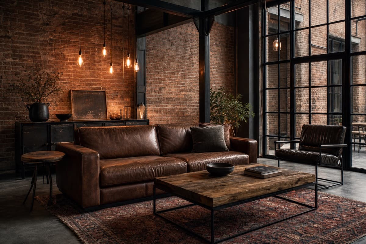 Industrial style interior