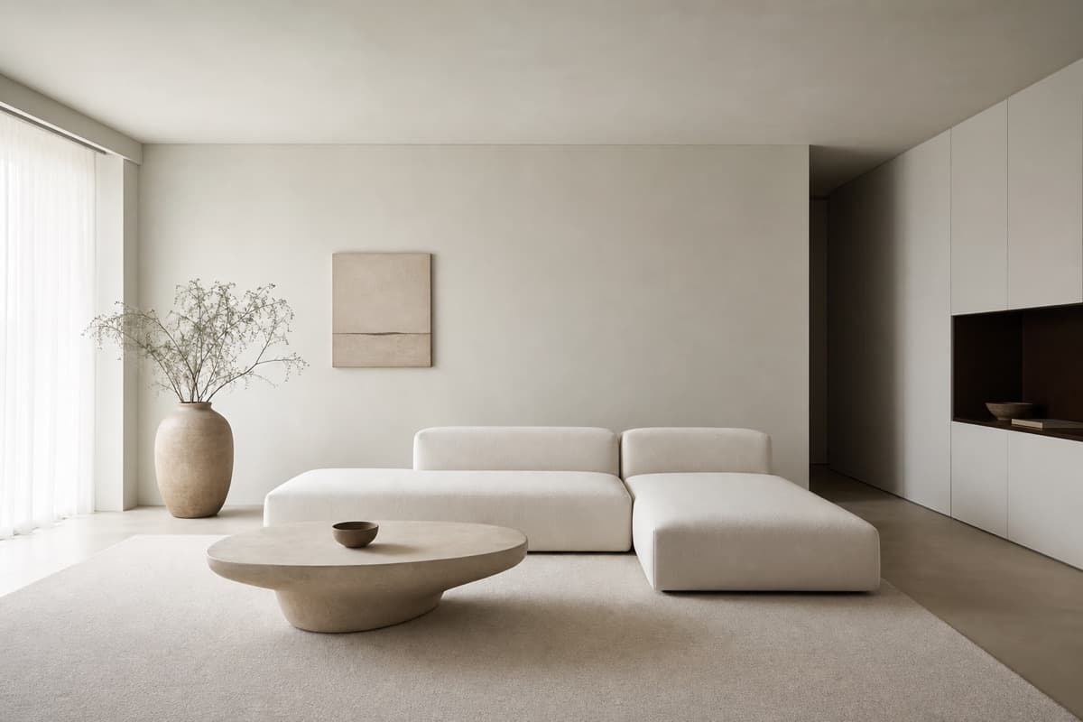 Minimalist style interior